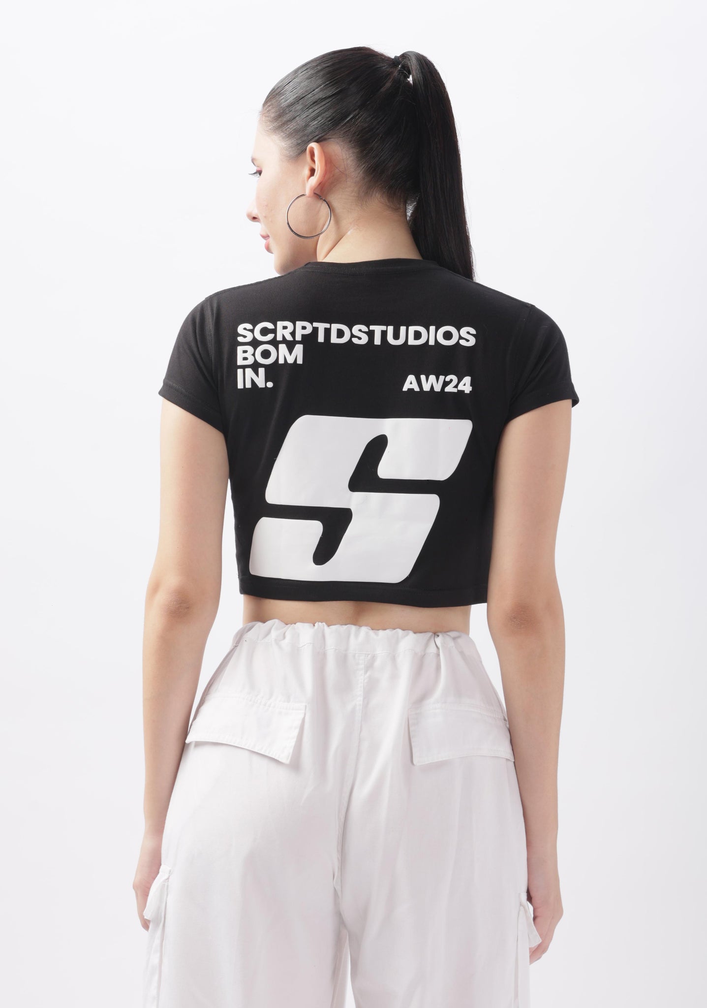 Carbon Core Crop Top