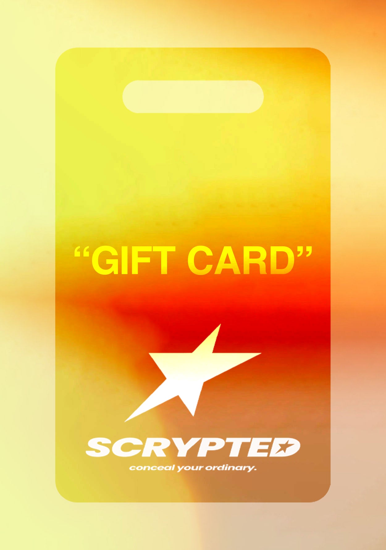 Scrypted Gift Card