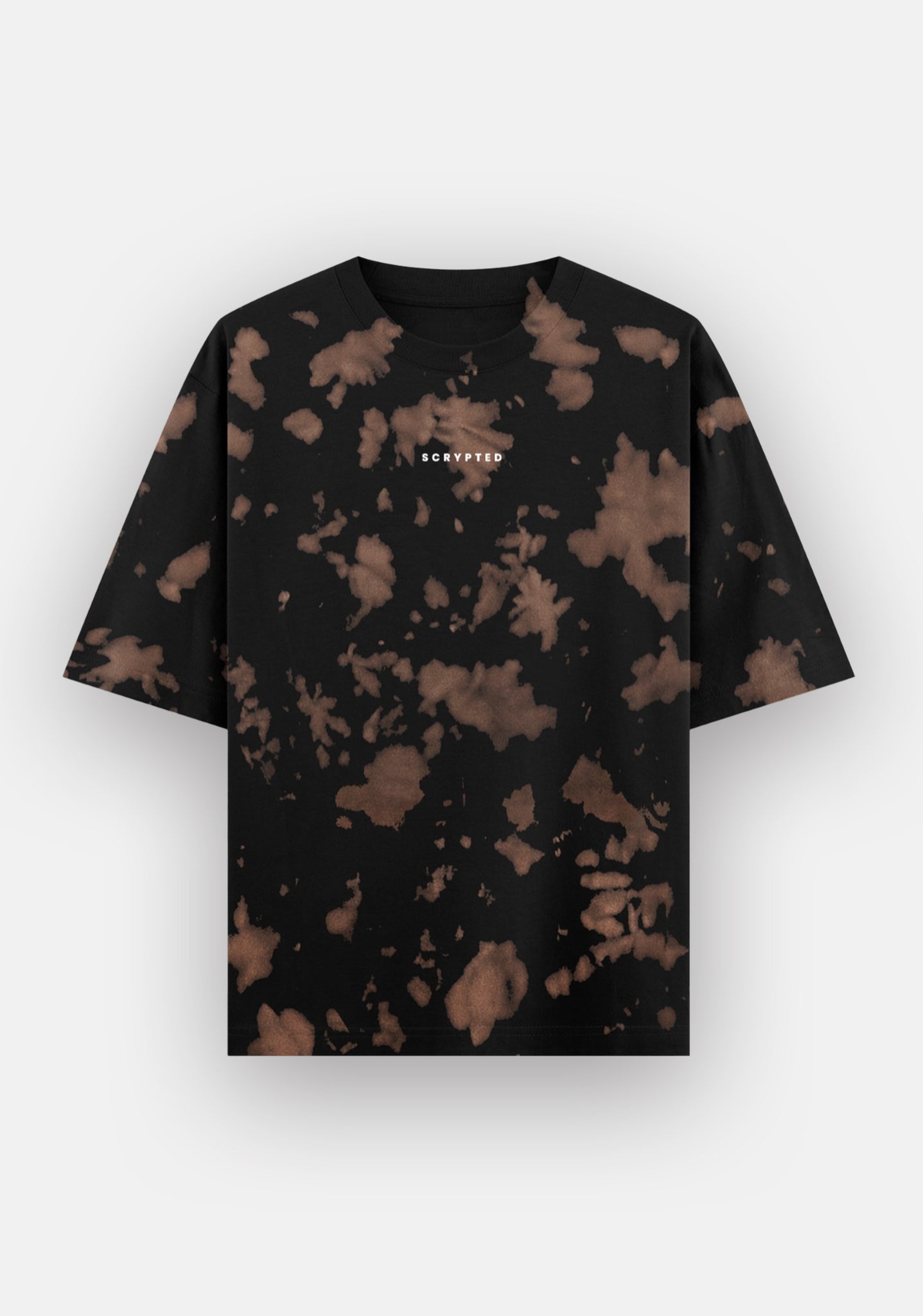 Splash Fade Black Tee