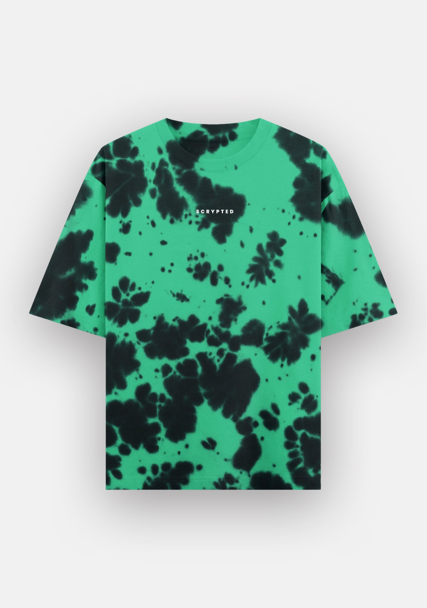 Splash Fade Green Tee